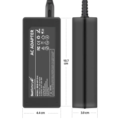 Fonte carregador para HP 240 245 246 250 255 G4 / G5 / G6 65W - BestBattery - imagem 4