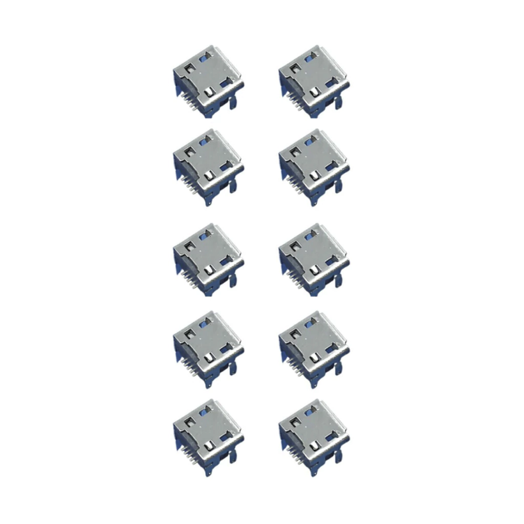 Kit com 10 conectores de carga para JBL V8 / Flip 3