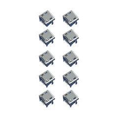 Kit com 10 conectores de carga para JBL V8 / Flip 3 - imagem 1