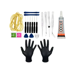 Kit de ferramentas + cola + pinça para manutenção de celular - imagem 3