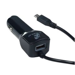 Carregador veicular rápido com cabo Micro USB e entrada USB - imagem 5
