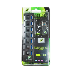 Hub USB 3.0 com 7 Entradas X-Cell mod. XC-HUB-7 - imagem 2