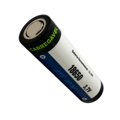 Kit 4 Bateria Pilha Recarregável 18650 3,7V Polo Positivo Plano - imagem 2