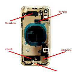 Carcaça completa com flex e botões para iPhone 12 - imagem 5
