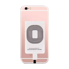 Adaptador Sem Fio Qi Indução Receptor Para iPhone 5/6/7 - imagem 2