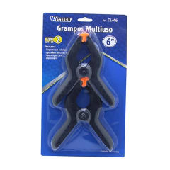 Jogo de 2 grampos multiuso com mola 6" - Western - imagem 3