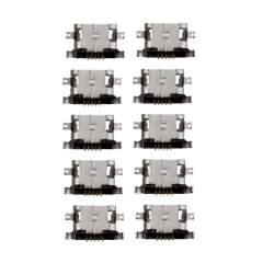 Kit com 10 conectores de carga para Lenovo K5 / Moto G5 - imagem 2