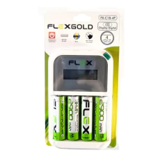 Carregador de pilhas + 4 pilhas AA X-Cell mod. FX-C18/4P - imagem 3