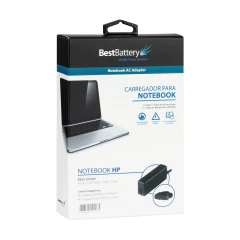 Fonte para HP EliteBook / HP ProBook / HP Pavilion / HP Compaq / Compaq Presario 65W - BestBattery 65W - imagem 2