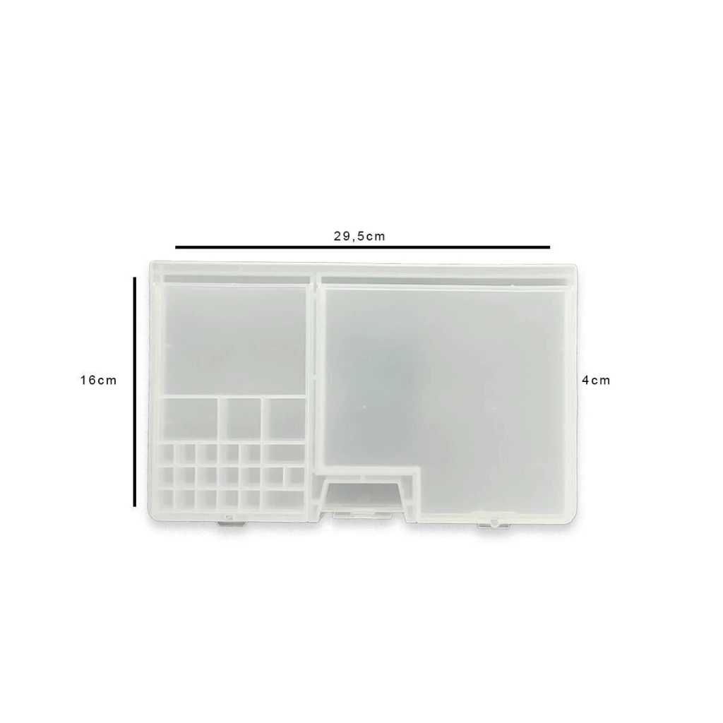 Caixa Organizadora X-Cell com 26 Compartimentos - 29,5 x 16 x 4 cm