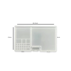 Caixa Organizadora X-Cell com 26 Compartimentos - 29,5 x 16 x 4 cm - imagem 1