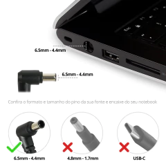 Fonte para Sony Vaio PCG / VGN / VPC / LG A400 / LG A500 80W - BestBattery - imagem 5