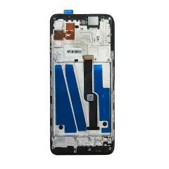 Tela Display Frontal para Motorola Moto One Fusion Plus Com Aro Preto - imagem 3