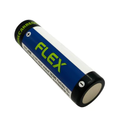 Kit 2 Bateria Pilha Recarregável 18650 3,7V Polo Positivo Plano - imagem 3