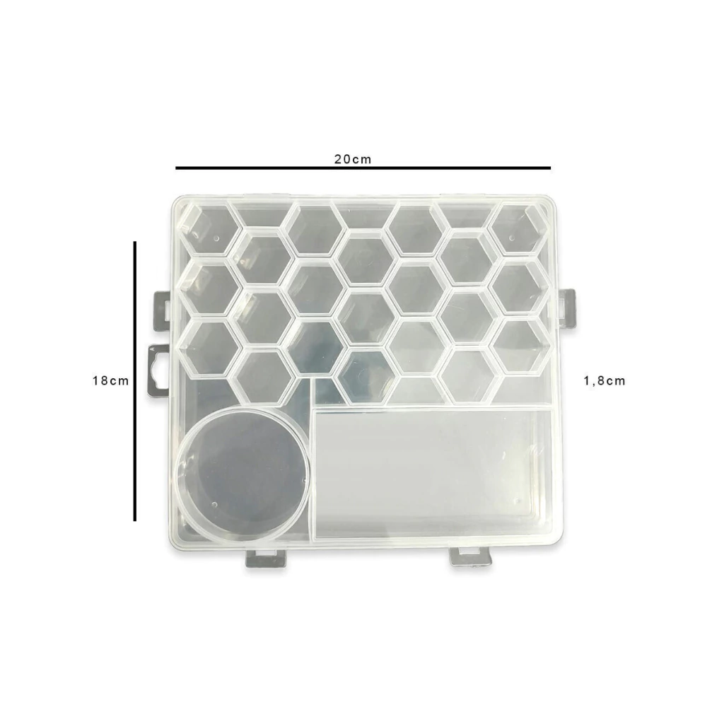 Caixa Organizadora X-Cell com 23 Compartimentos - Modelo XC-CO-05