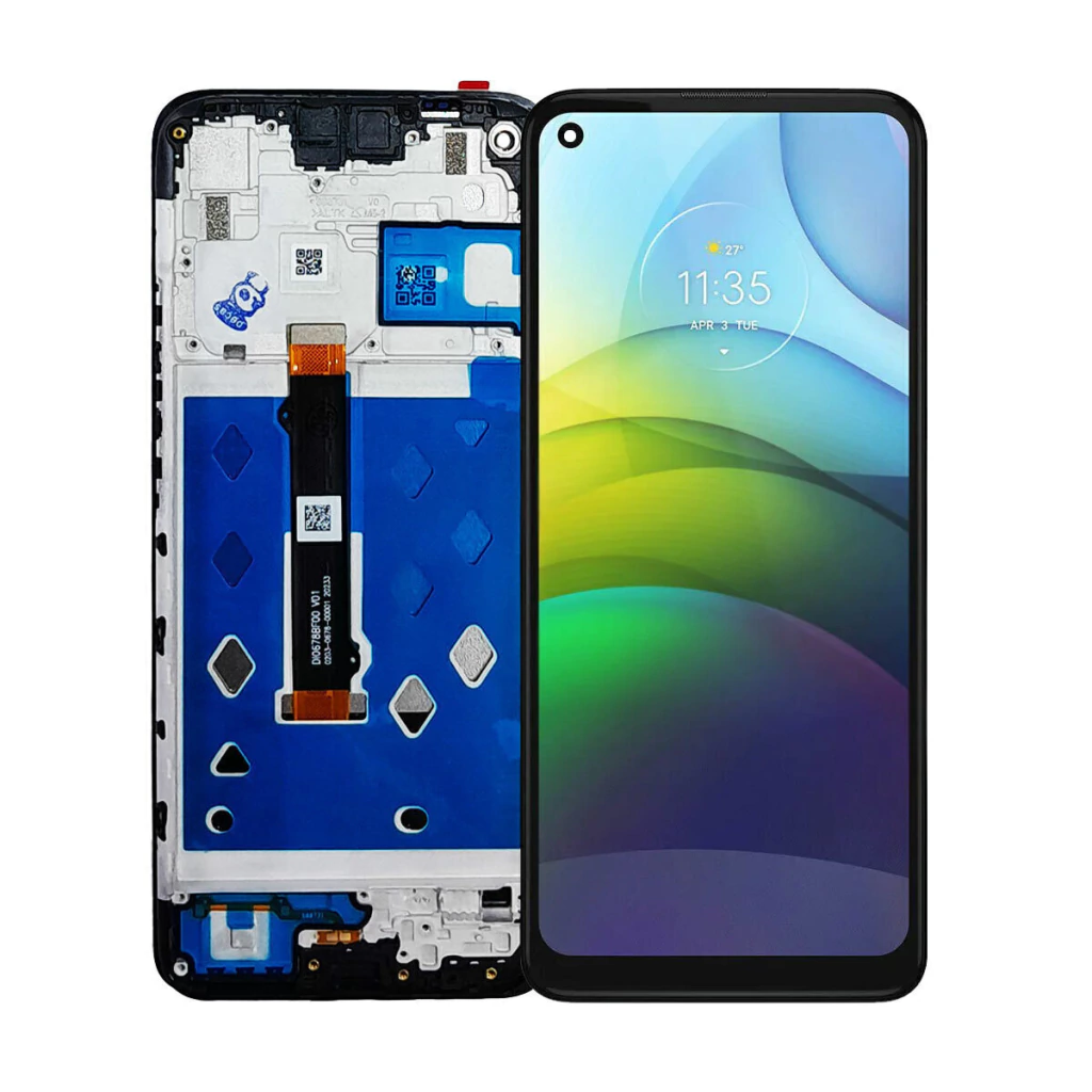 Tela Display Frontal para Motorola Moto G9 Power Com Aro