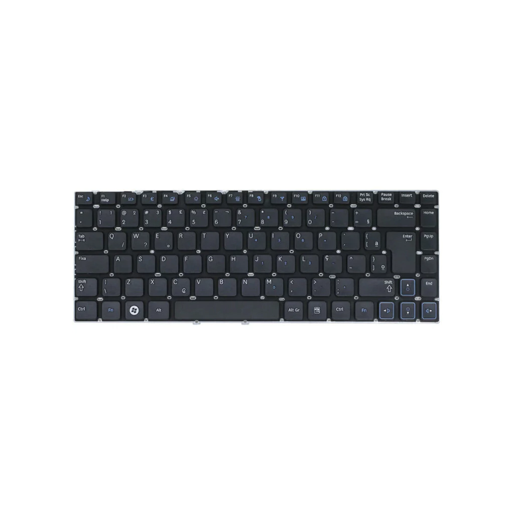 Teclado para notebook Samsung Rv411 Rv415 Rv419 Rv420 Com Ç