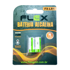 Kit com 2 pilhas bateria alcalina Lr1 1.5v Fx-lr1 - imagem 3