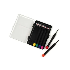 Jogo de chaves de precisão torx com 6 peças T5 a T10 - imagem 2