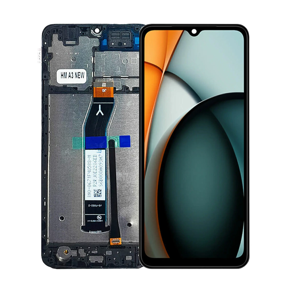 Tela Display Frontal para Xiaomi Redmi A3 Com Aro