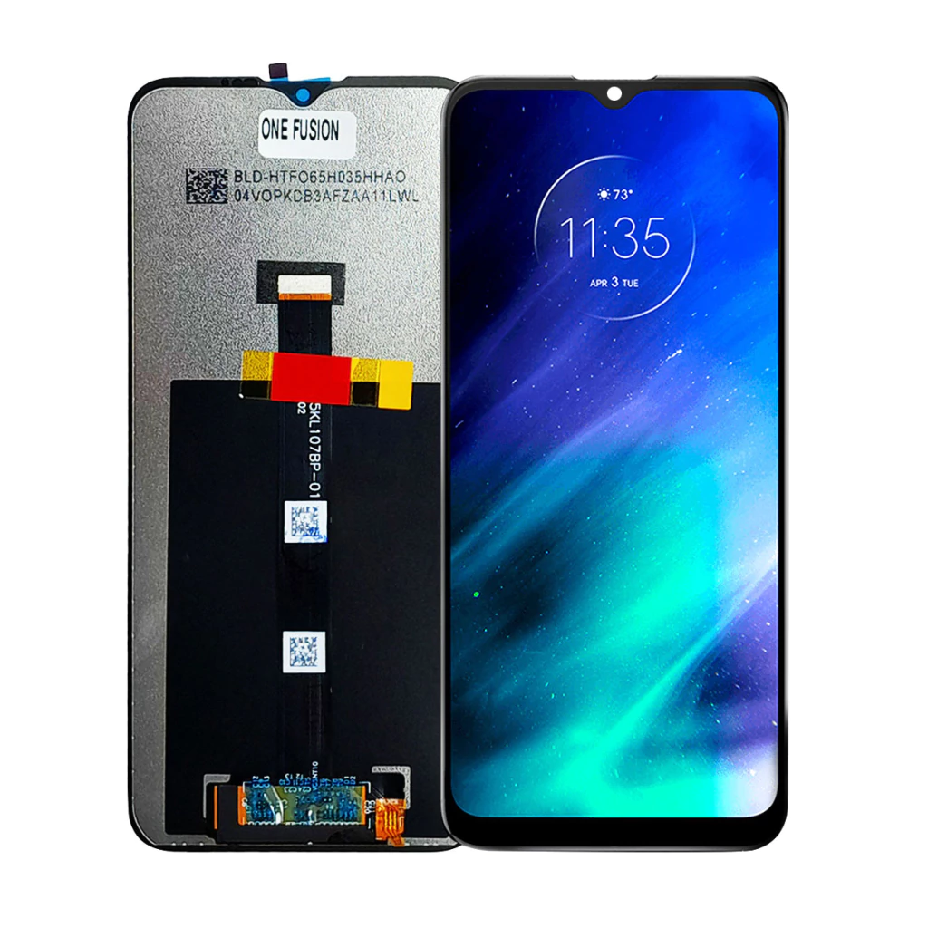 Tela Display Frontal para Motorola Moto One Fusion Sem Aro