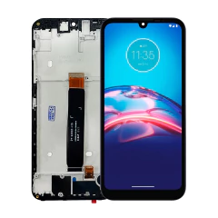 Tela Display Frontal para Motorola Moto E6 Plus Com Aro Original - imagem 1