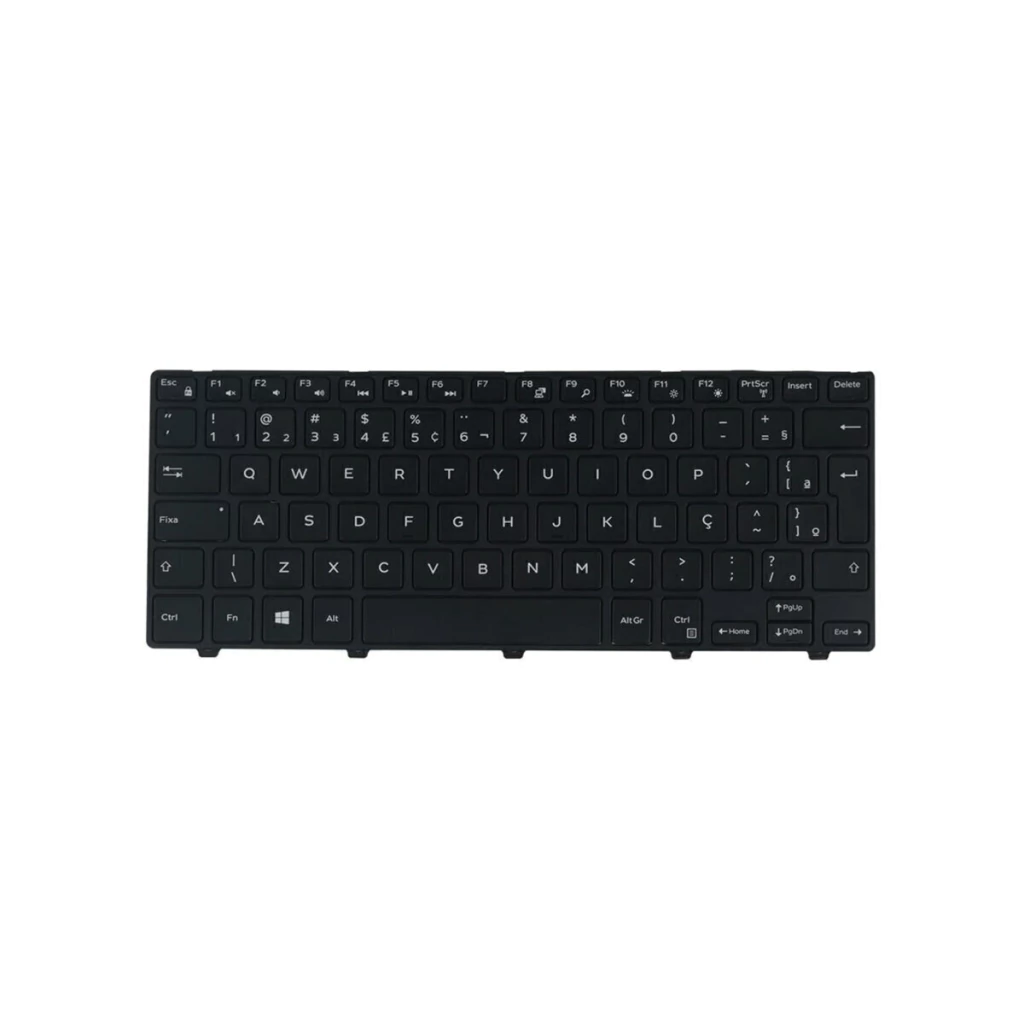 Teclado para notebook Dell Inspiron 14-3000 3442 P53g001 c/ backlight