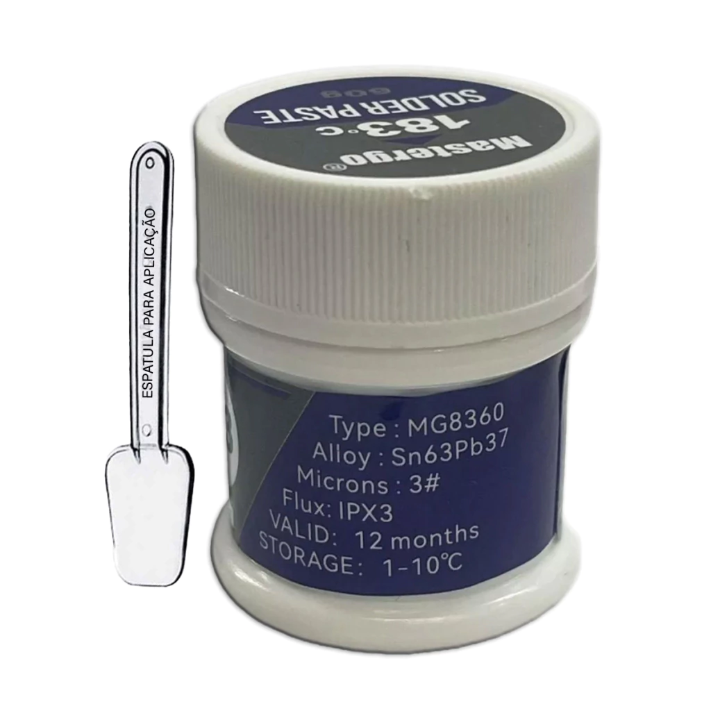 Solda em pasta W50183 (183°) - 50g PPD