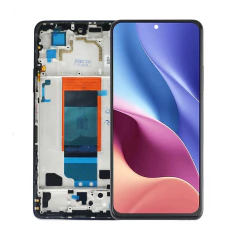 Tela Display Frontal para POCO F4 Incell Com Aro Preto - imagem 1