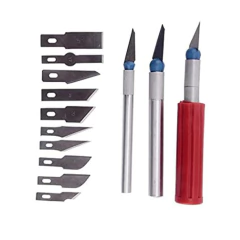 Kit estilete de precisão 15 cm com 13 peças XC-ET-01 - imagem 4