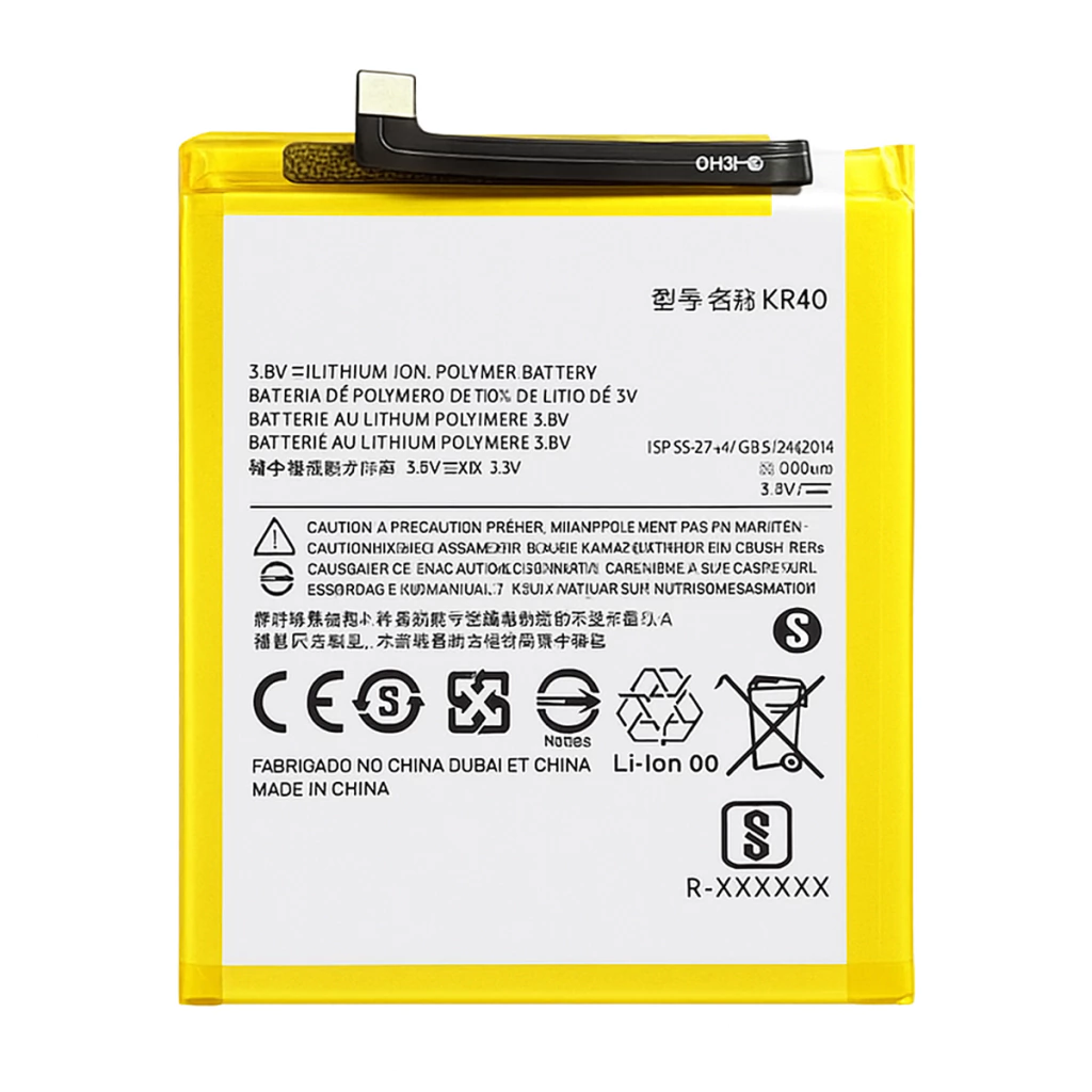 Bateria para Motorola Moto One Vision / One Action KR40