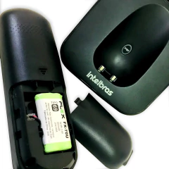 Kit com 3 bateria 2,4v 600 mah para telefone sem fio Intelbras - imagem 3