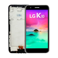 Tela Display Frontal para LG K10 2017 Com Aro - imagem 1