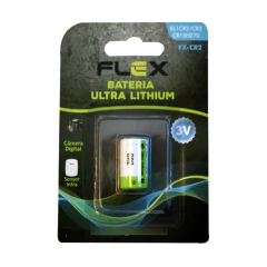 Bateria pilha CR2 3V Flex Gold - imagem 1