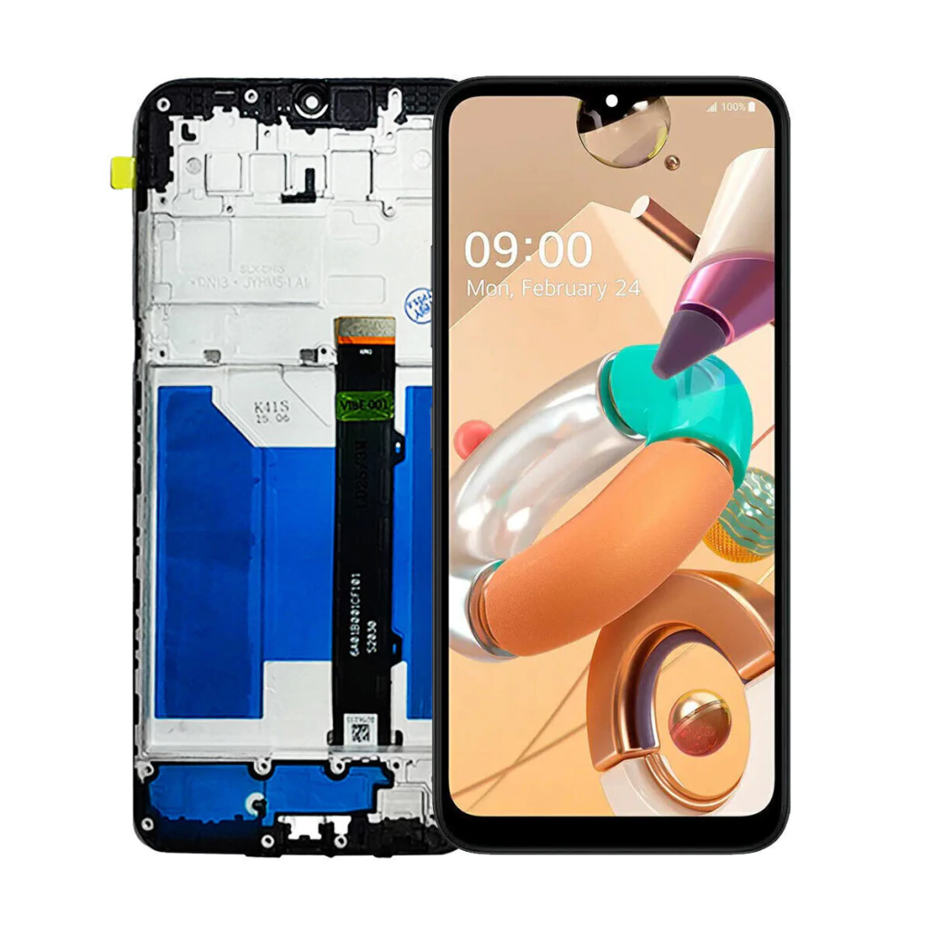 Tela Display Frontal para LG K41s Com Aro