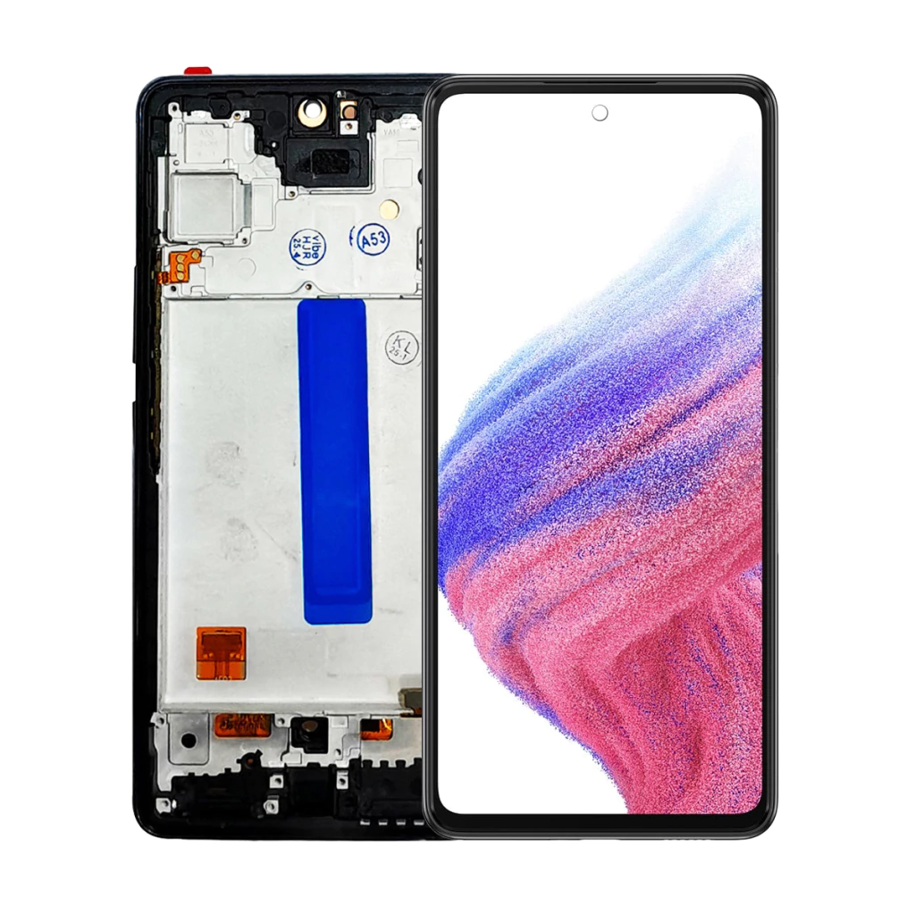 Tela Display Frontal para Samsung Galaxy A53 Original Com Aro