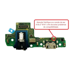 Placa de carga para Samsung Galaxy A10s versão M16 nacional - imagem 3