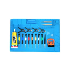 Kit de ferramentas + cola + manta para manutenção de celular - imagem 3