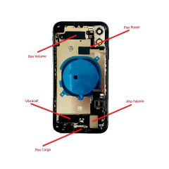 Carcaça completa com flex e botões para iPhone 11 - imagem 9