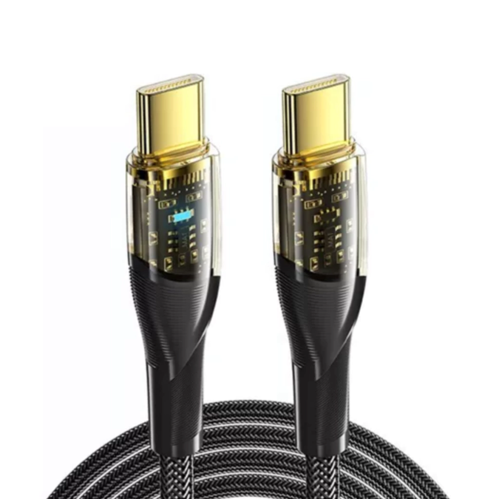 Cabo de dados tipo C x tipo C 60W 6A turbo XC-CD-116