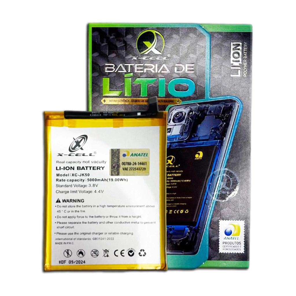 Bateria X-Cell para Motorola Moto E7 Power / E7 Plus / G7 Power / G9 Plus / G10 JK50