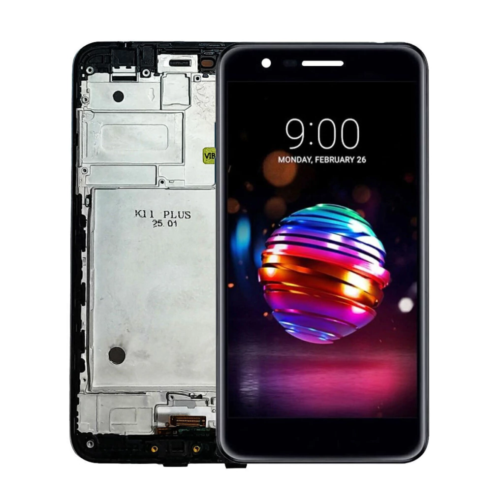Tela Display Frontal para LG K11 Plus Com Aro