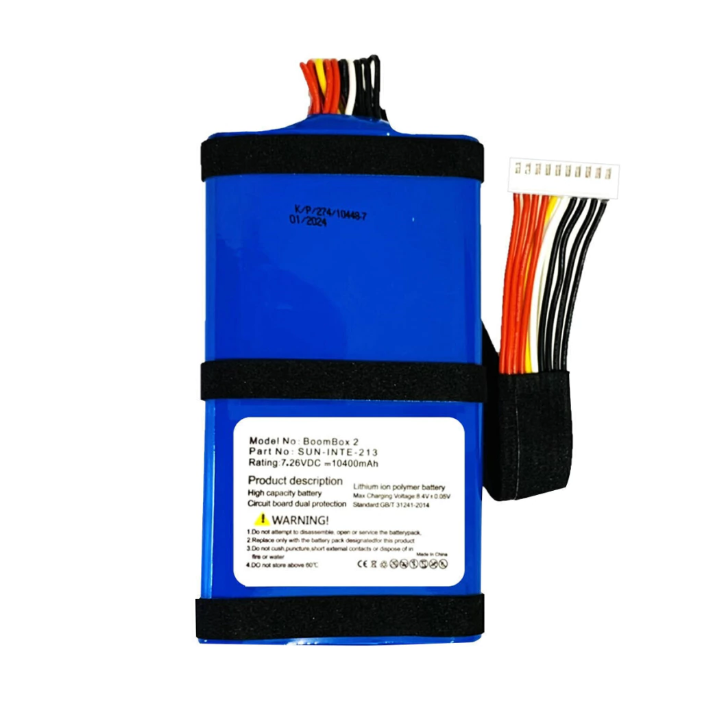 Bateria para JBL Boombox 2 / 3 SUN-INTE-213 10400 mAh
