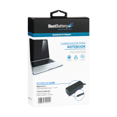 Fonte para Acer Aspire S3 / S5/ S7 / V3 / Swift 3 / Swift 5 / Swift 65W - BestBattery - imagem 2