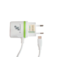Carregador ultra rápido bivolt 2.5A com cabo tipo C e entrada USB X-Cell mod: XC-TPC - imagem 2