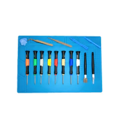 Kit manta antiestática + chaves de precisão para manutenção de celular - imagem 1