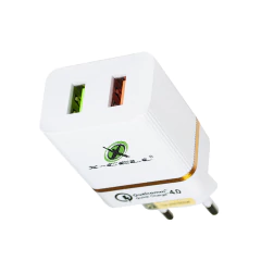 Carregador de parede com 2 portas USB turbo 18W X-Cell mod. XC-UR15 - imagem 3