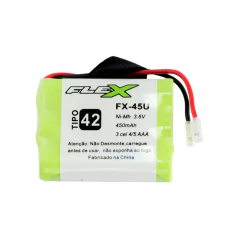 Bateria para telefone s/ fio tipo 42 3.6V 450mAh - imagem 2