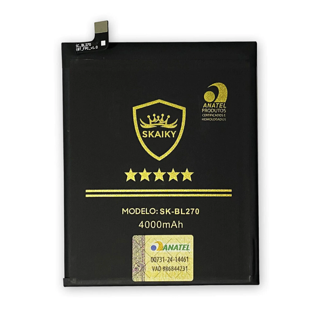 Bateria Skaiky para Motorola Moto G6 Play / E5 / Lenovo K6 Plus BL270