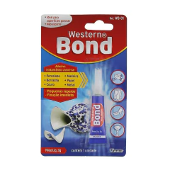 Kit 2 cola adesivo instantâneo Bond 3G - Western - imagem 2